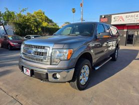 2013 FORD F150 SUPER CAB PICKUP V8, FLEX FUEL, 5.0 LITER XLT PICKUP 4D 6 1/2 FT