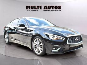 2022 INFINITI Q50 SEDAN V6, TWIN TURBO, 3.0 LITER LUXE SEDAN 4D