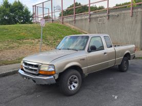 2000 FORD RANGER SUPER CAB PICKUP V6, FLEX FUEL, 3.0 LITER PICKUP 2D