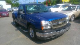 2004 CHEVROLET SILVERADO 1500 REGULAR CAB PICKUP V8, 5.3 LITER WORK TRUCK PICKUP 2D 6 1/2 FT
