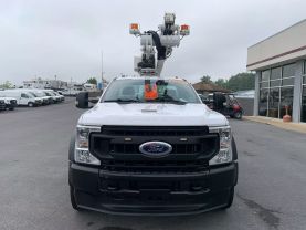 2020 FORD F550 SD 43FT CABLE PLACER BUCKET TRUCK ALTEC AT238P BUCKET TRUCKS V8, TURBO DIESEL, 6.7 LITER XL REG CAB 2D - Eddies Auto Sales