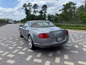2013 BENTLEY CONTINENTAL CONVERTIBLE W12, TWIN TURBO, FF, 6.0L GTC CONVERTIBLE 2D