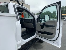 2020 FORD F550 SD 43FT CABLE PLACER BUCKET TRUCK ALTEC AT238P BUCKET TRUCKS V8, TURBO DIESEL, 6.7 LITER XL REG CAB 2D - Eddies Auto Sales