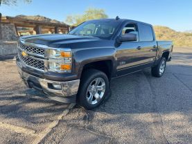2015 CHEVROLET SILVERADO 1500 CREW CAB PICKUP V8, ECOTEC3, 5.3 LITER LT PICKUP 4D 5 3/4 FT