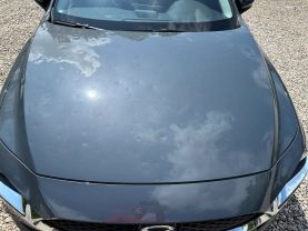 2022 MAZDA MAZDA3 SEDAN 4-CYL, SKYACTIV-G, 2.5 LITER CARBON EDITION SEDAN 4D at T&T Repairables - used car dealership in Spencer, Indiana.