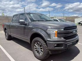 2018 FORD F150 SUPERCREW CAB PICKUP V8, FLEX FUEL, 5.0 LITER LARIAT PICKUP 4D 6 1/2 FT