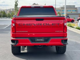 2021 CHEVROLET SILVERADO 1500 CREW CAB PICKUP 4-CYL, TURBO, 2.7 LITER CUSTOM PICKUP 4D 5 3/4 FT - The Auto Lot
