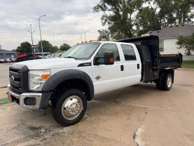 2016 FORD F550 SUPER DUTY CREW CAB & CHASSIS CAB CHASSIS V8, TURBO DSL, 6.7L 176" W.B. 4D