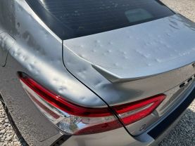 2020 TOYOTA CAMRY SEDAN 4-CYL, 2.5 LITER SE SEDAN 4D at T&T Repairables - used car dealership in Spencer, Indiana.