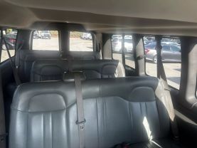 2018 CHEVROLET EXPRESS 2500 PASSENGER PASSENGER V8, FLEX FUEL, 6.0 LITER LT VAN 3D