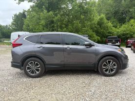 2022 HONDA CR-V SUV 4-CYL, TURBO, 1.5 LITER EX-L SPORT UTILITY 4D at T&T Repairables - used car dealership in Spencer, Indiana.