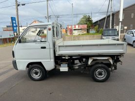 1990 SUZUKI CARRY PICKUP F6A DUMP TRUCK