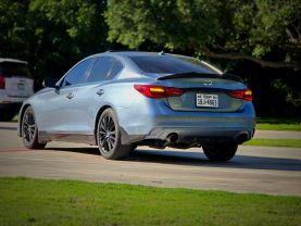 2018 INFINITI Q50 SEDAN V6, TWIN TURBO, 3.0 LITER 3.0T LUXE SEDAN 4D