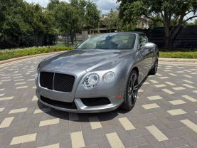2014 BENTLEY CONTINENTAL CONVERTIBLE V8, TWIN TURBO, 4.0 LITER GTC CONVERTIBLE 2D