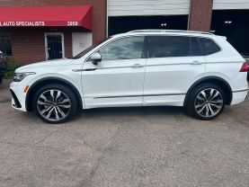 2022 VOLKSWAGEN TIGUAN SUV 4-CYL, TURBO, 2.0 LITER SEL R-LINE 4MOTION SPORT UTILITY 4D