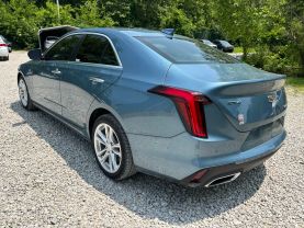 2023 CADILLAC CT4 SEDAN 4-CYL, TURBO, 2.0 LITER LUXURY SEDAN 4D at T&T Repairables - used car dealership in Spencer, Indiana.
