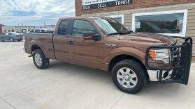 2012 FORD F150 SUPER CAB PICKUP V8, FLEX FUEL, 5.0 LITER XLT PICKUP 4D 6 1/2 FT