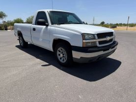 2005 CHEVROLET SILVERADO 1500 REGULAR CAB PICKUP V8, 4.8 LITER LS PICKUP 2D 8 FT