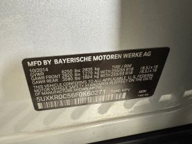 2015 BMW X5 SUV 6-CYL, TURBO, 3.0 LITER XDRIVE35I SPORT UTILITY 4D
