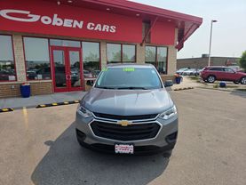 2021 CHEVROLET TRAVERSE SUV V6, 3.6 LITER LS SPORT UTILITY 4D