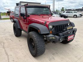 2007 JEEP WRANGLER SUV V6, 3.8 LITER RUBICON SPORT UTILITY 2D