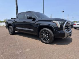 2024 TOYOTA TUNDRA CREWMAX PICKUP V6, I-FORCE, TWIN TURBO, 3.4 LITER PLATINUM PICKUP 4D 5 1/2 FT