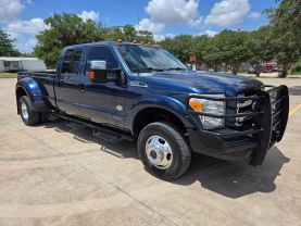 2015 FORD F350 SUPER DUTY CREW CAB PICKUP V8, TURBO DIESEL, 6.7L KING RANCH PICKUP 4D 8 FT