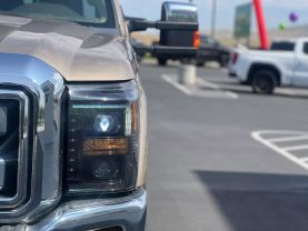 2011 FORD F250 SUPER DUTY CREW CAB PICKUP V8, TURBO DIESEL, 6.7L LARIAT PICKUP 4D 6 3/4 FT - The Auto Lot