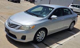 2013 TOYOTA COROLLA SEDAN 4-CYL, 1.8 LITER LE SEDAN 4D