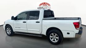 2008 NISSAN TITAN CREW CAB PICKUP V8, FLEX FUEL, 5.6 LITER XE PICKUP 4D 5 1/2 FT