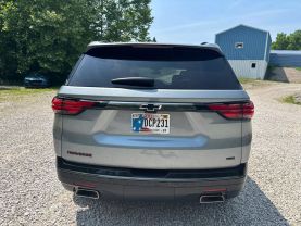 2023 CHEVROLET TRAVERSE SUV V6, 3.6 LITER PREMIER SPORT UTILITY 4D at T&T Repairables - used car dealership in Spencer, Indiana.