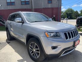 2015 JEEP GRAND CHEROKEE SUV V6, FLEX FUEL, 3.6 LITER LIMITED SPORT UTILITY 4D