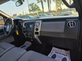 2013 FORD F150 SUPER CAB PICKUP V8, FLEX FUEL, 5.0 LITER XLT PICKUP 4D 6 1/2 FT