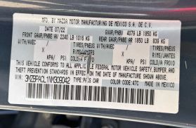 2022 MAZDA MAZDA3 SEDAN 4-CYL, SKYACTIV-G, 2.5 LITER CARBON EDITION SEDAN 4D at T&T Repairables - used car dealership in Spencer, Indiana.