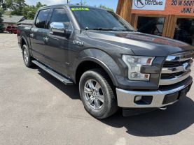 2017 FORD F150 SUPERCREW CAB PICKUP V6, ECOBOOST, 3.5T LARIAT PICKUP 4D 5 1/2 FT