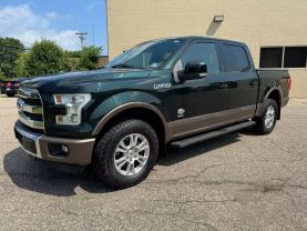 2015 FORD F150 SUPERCREW CAB PICKUP V6, ECOBOOST, TT, 3.5L KING RANCH PICKUP 4D 5 1/2 FT