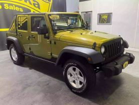 2007 JEEP WRANGLER SUV V6, 3.8 LITER UNLIMITED X SPORT UTILITY 4D