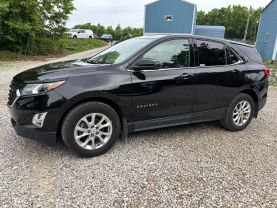 2020 CHEVROLET EQUINOX SUV 4-CYL, TURBO, 1.5 LITER LT SPORT UTILITY 4D at T&T Repairables - used car dealership in Spencer, Indiana.