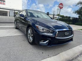 2022 INFINITI Q50 SEDAN V6, TWIN TURBO, 3.0 LITER LUXE SEDAN 4D
