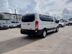2015 FORD TRANSIT 150 WAGON PASSENGER V6, FLEX FUEL, 3.7 LITER XLT W/LOW ROOF W/60/40 SIDE DOOR VAN 3D at Motors On Wheels - used car dealership in Houston, Texas.