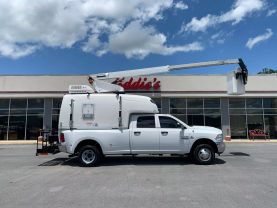 2018 RAM 3500 CREW CAB 35FT CABLE SPLICER TRUCK UTEM SKYTEL UTLN35A BUCKET TRUCKS 6-CYL, TURBO DSL, 6.7L TRADESMAN PICKUP 4D 8 FT - Eddies Auto Sales