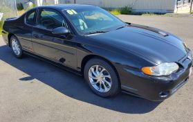 2001 CHEVROLET MONTE CARLO COUPE V6, 3.8 LITER SS COUPE 2D