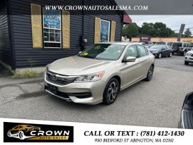 2016 HONDA ACCORD SEDAN 4-CYL, I-VTEC, 2.4 LITER LX SEDAN 4D