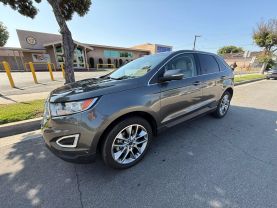 2015 FORD EDGE SUV V6, 3.5 LITER TITANIUM SPORT UTILITY 4D