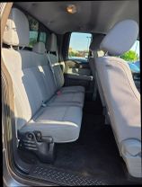 2013 FORD F150 SUPER CAB PICKUP V8, FLEX FUEL, 5.0 LITER XLT PICKUP 4D 6 1/2 FT