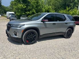 2023 CHEVROLET TRAVERSE SUV V6, 3.6 LITER PREMIER SPORT UTILITY 4D at T&T Repairables - used car dealership in Spencer, Indiana.