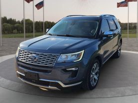2018 FORD EXPLORER SUV V6, ECOBOOST, TT, 3.5L PLATINUM SPORT UTILITY 4D