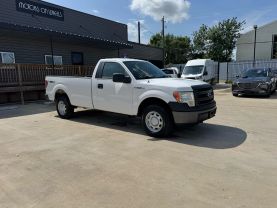 2014 FORD F150 REGULAR CAB PICKUP V6, FLEX FUEL, 3.7 LITER XL PICKUP 2D 8 FT at Motors On Wheels - used car dealership in Houston, Texas.