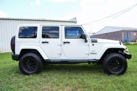 2013 JEEP WRANGLER SUV V6, 3.6 LITER UNLIMITED SAHARA SPORT UTILITY 4D