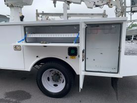 2020 FORD F550 SD 43FT CABLE PLACER BUCKET TRUCK ALTEC AT238P BUCKET TRUCKS V8, TURBO DIESEL, 6.7 LITER XL REG CAB 2D - Eddies Auto Sales